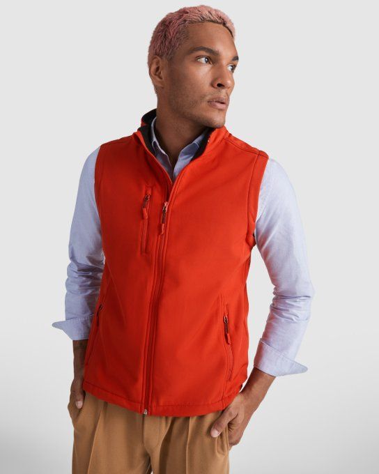 Softshell sans manches  "Quebec"