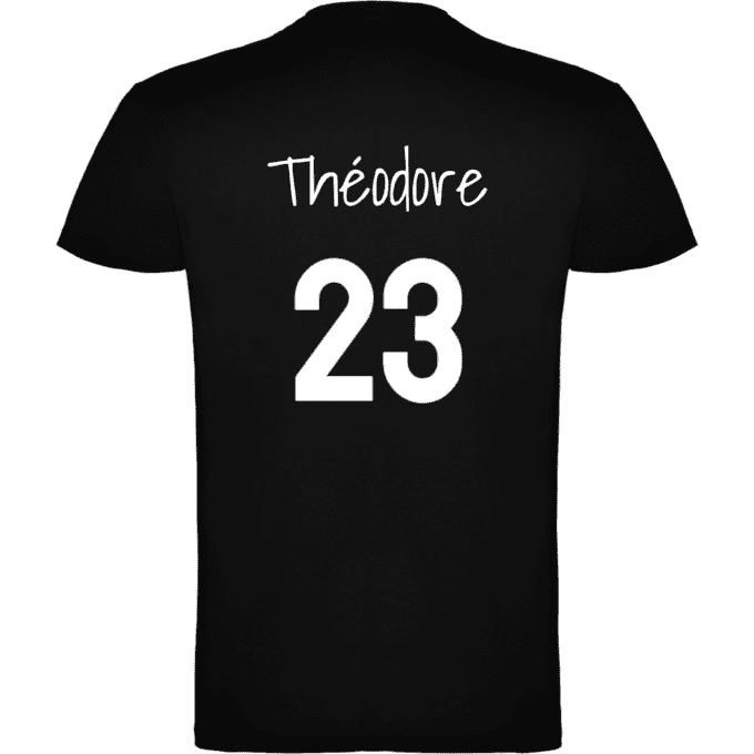 T-shirt personnalisé prénom Homme