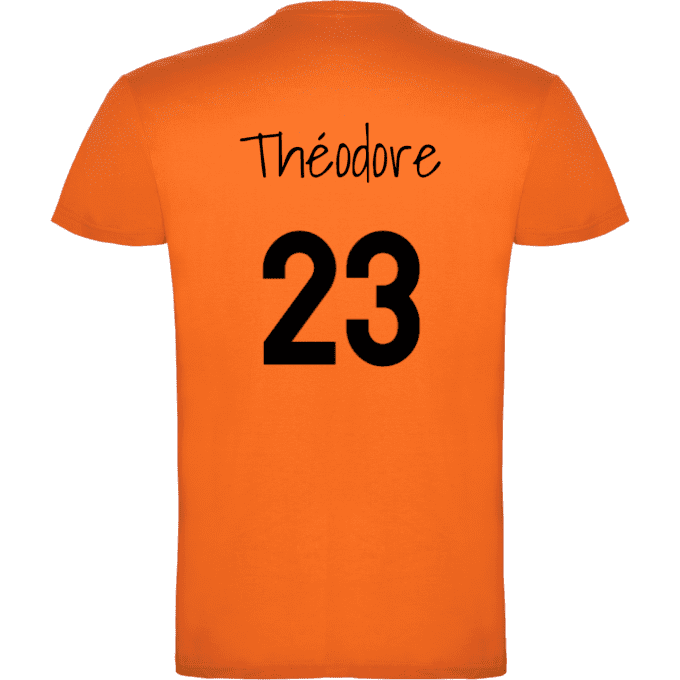 T-shirt personnalisé prénom Homme